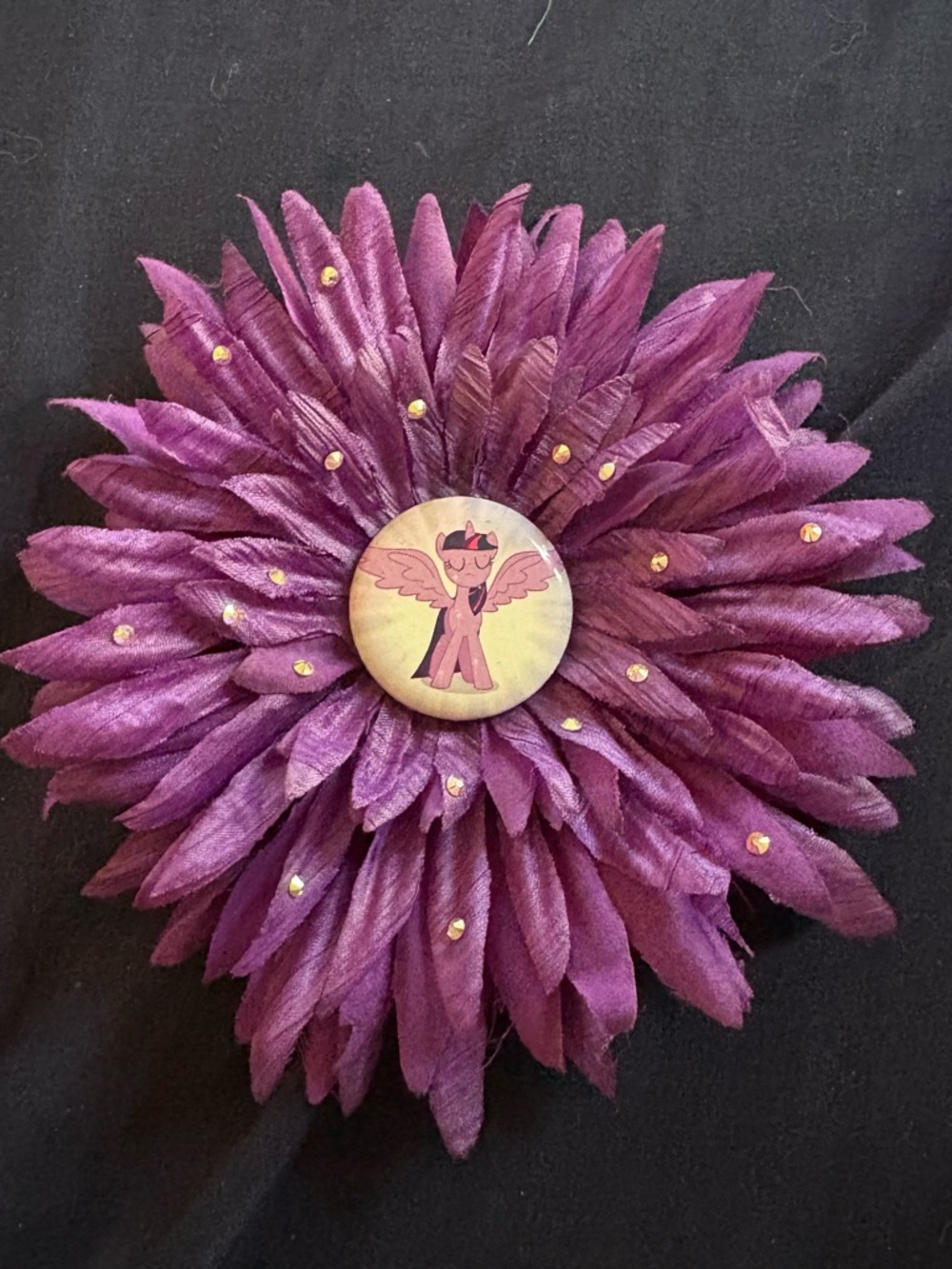 Twilight Sparkle Hair Flower
